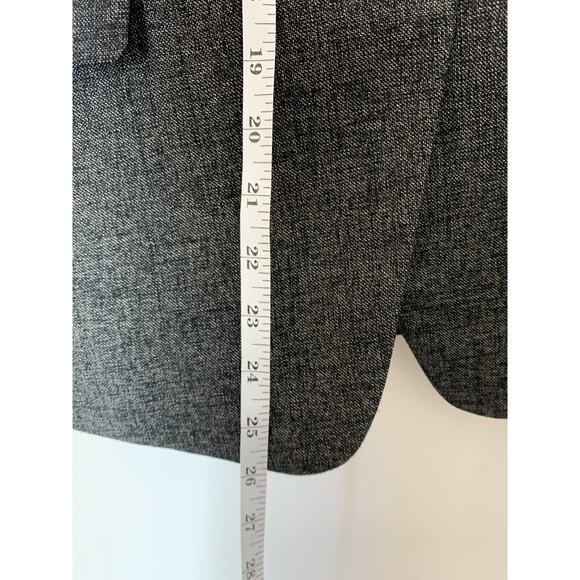 Ann Taylor Womens Jacket 4 Gray Buttons Fitted Wool Blend Lined - Picture 7 of 11